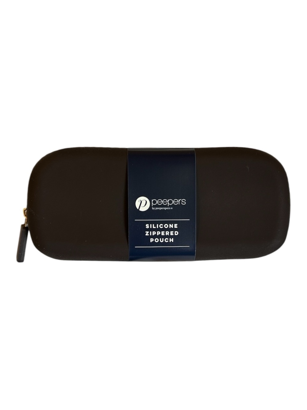 Peepers Silicone Zippered Pouch - Coffee - Picture 1 of 2